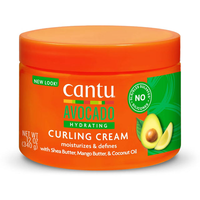 Cantu Avocado Coconut Curling Cream, 12 oz-817513019906-LR-355140-1-LR eShop