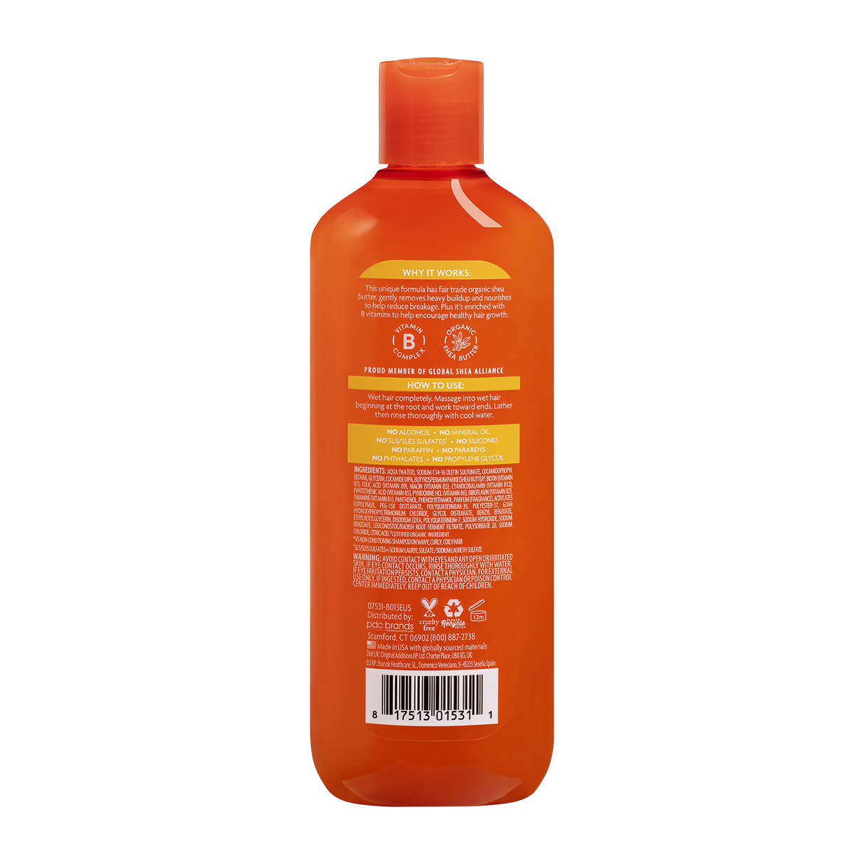 Cantu Shea Butter Cleansing Cream Shampoo for Natural Hair, 13.5 oz-817513015311-LR-306937-2-LR eShop