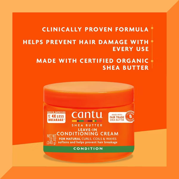 Cantu Shea Butter Leave-In Conditioning Repair Hair Cream, 12 oz-817513010132-LR-325576-4-LR eShop