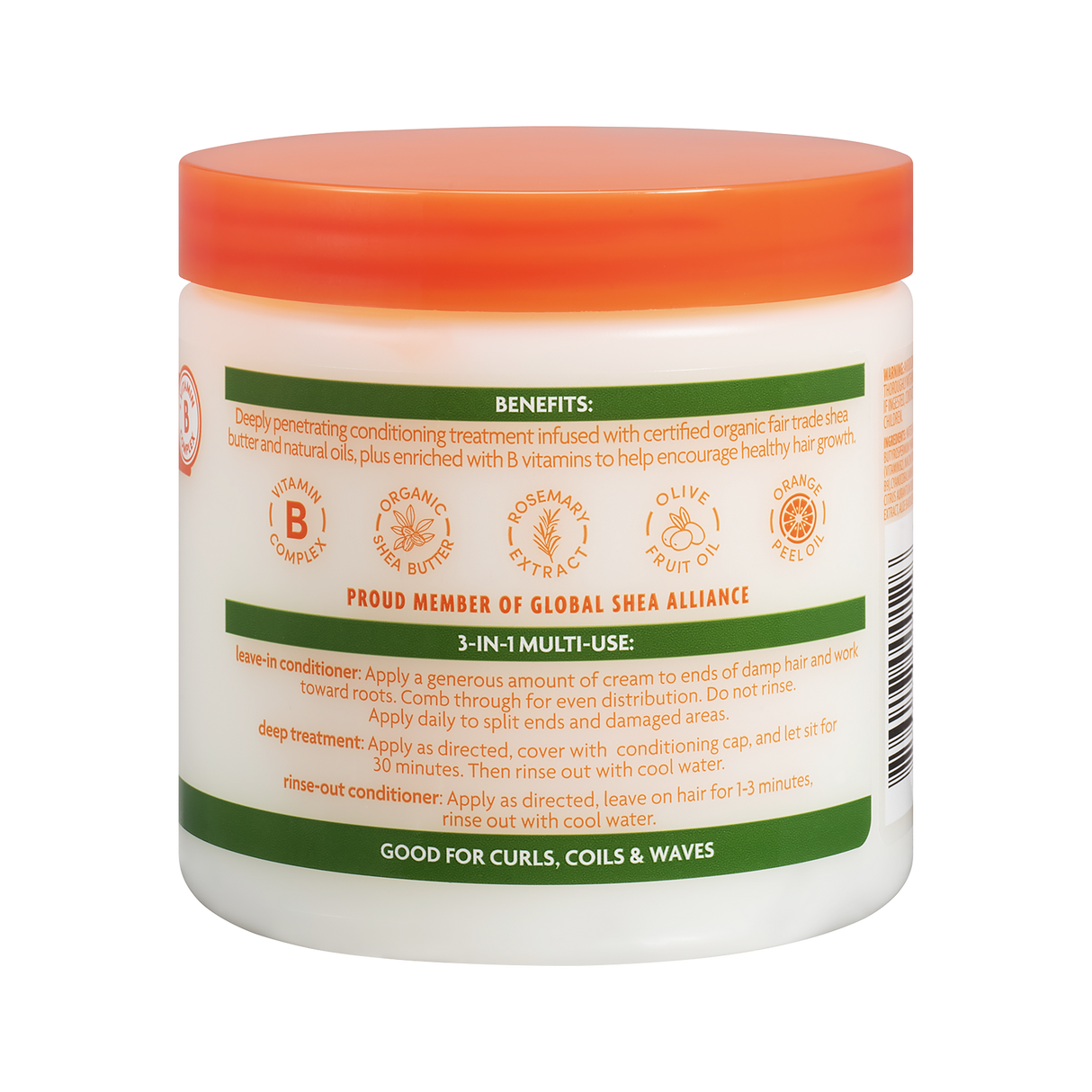 Cantu Shea Butter Leave-In Conditioning Repair Hair Cream, 16oz-856017000126-LR-255820-2-LR eShop