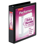 Cardinal Performer Binder with ClearVue Cover - Black, 1.5"-083086673252-LR-350129-1-LR eShop