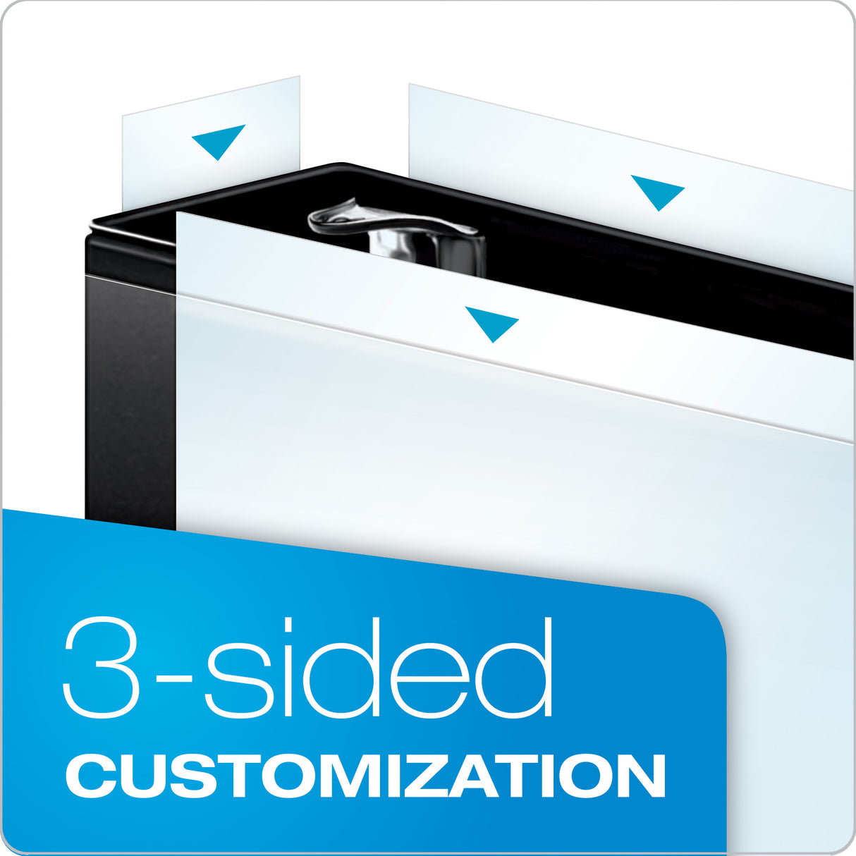 Cardinal Performer Binder with ClearVue Cover - Black, 2"-083086674259-LR-350131-2-LR eShop