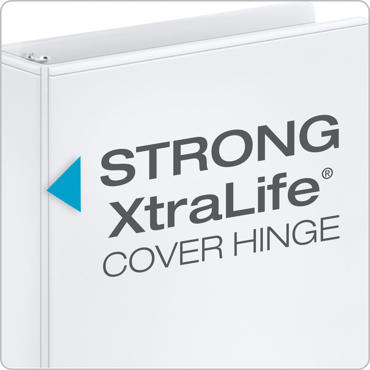 Cardinal Performer Binder with ClearVue Cover - White, 1"-083086672248-LR-350118-2-LR eShop