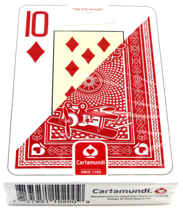 Cartamundi Ace Authentic Giant Face Playing Cards - Assorted Colors L&R eShop Cartamundi Ace Authentic Giant Face Playing Cards - Assorted Colors L&R eShop