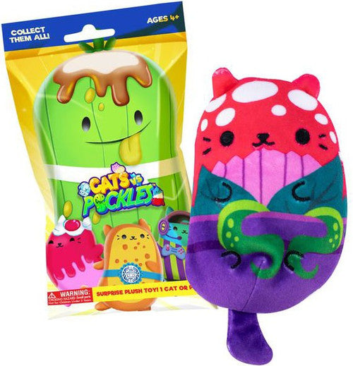 Cats vs Pickles 4 Inch Plush Mystery Bag, Assorted-810051822014-LR-342194-2-LR eShop