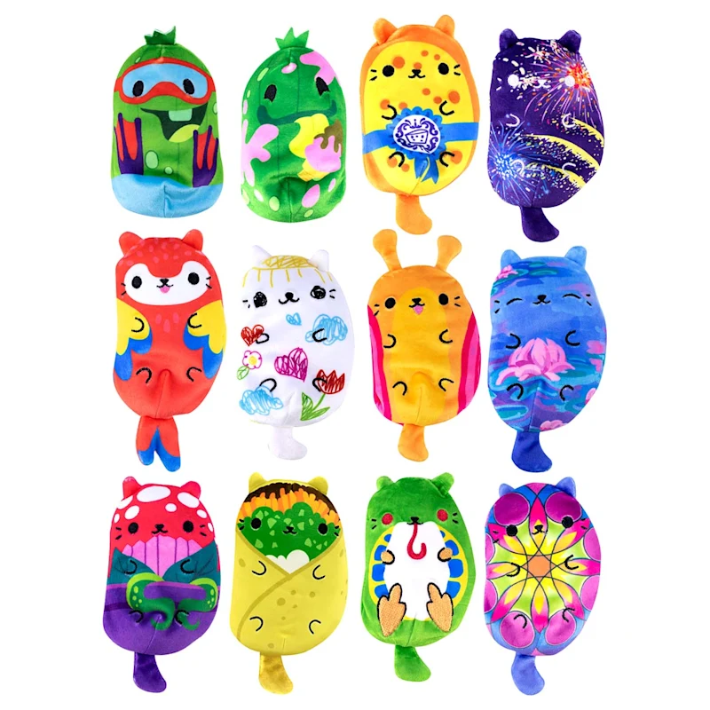 Cats vs Pickles 4 Inch Plush Mystery Bag, Assorted-810051822014-LR-342194-3-LR eShop