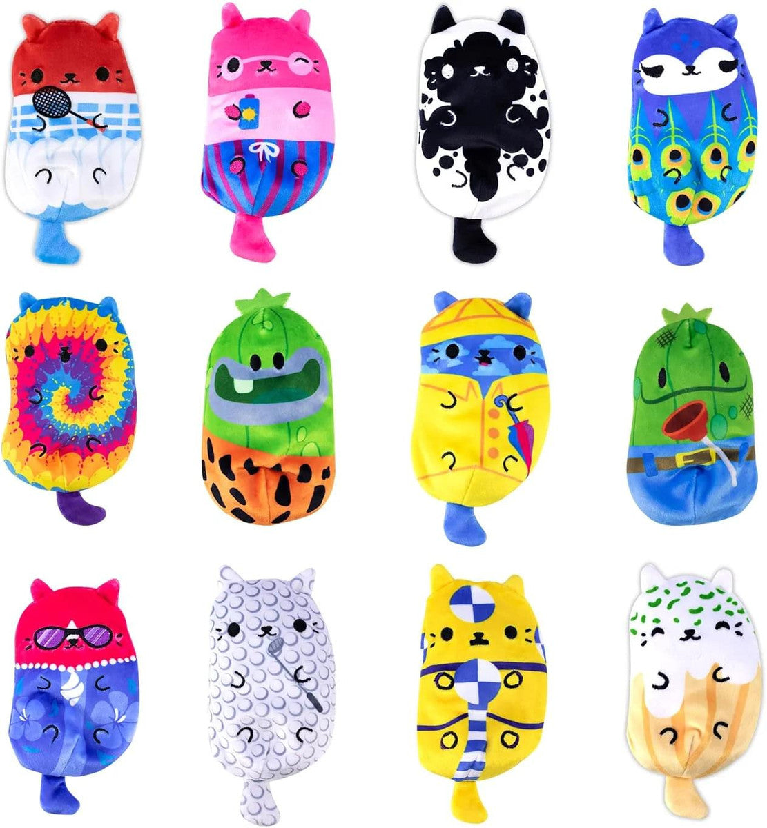 Cats vs Pickles 4 Inch Plush Mystery Bag, Assorted-810051822014-LR-342194-5-LR eShop