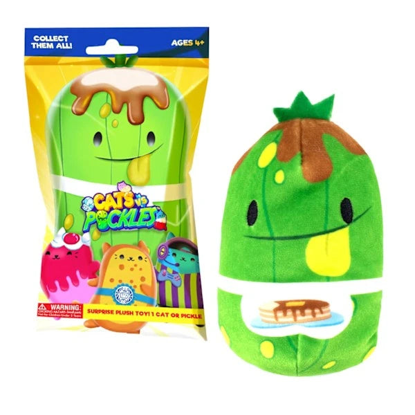Cats vs Pickles 4 Inch Plush Mystery Bag, Assorted-810051822014-LR-342194-7-LR eShop