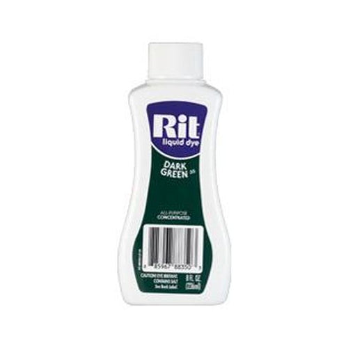 RIT DYE LIQUID DARK GREEN 8OZ