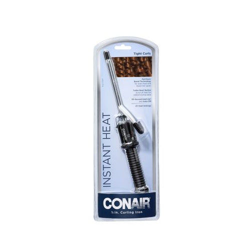 Conair Instant Heat Styling Iron, 1/2-Inch, 1.0ea