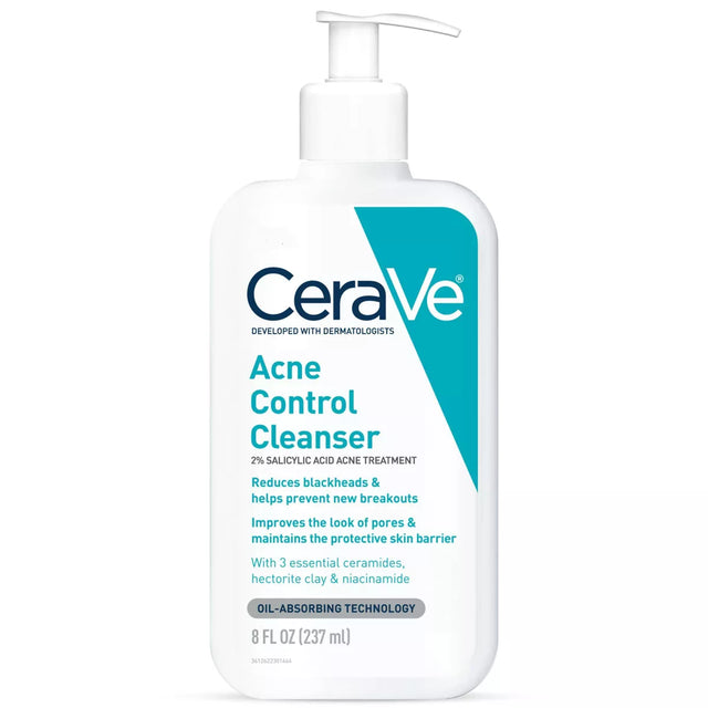 CeraVe Acne Control Facial Cleanser for Oily Skin, 8 oz-3606000577138-LR-352281-1-LR eShop