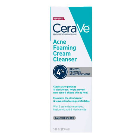CeraVe Acne Foaming Cream Face Cleanser - Fragrance Free, 5 oz-3606000512238-LR-335880-1-LR eShop