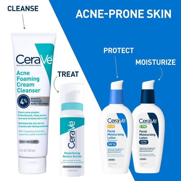 CeraVe Acne Foaming Cream Face Cleanser - Fragrance Free, 5 oz-3606000512238-LR-335880-6-LR eShop