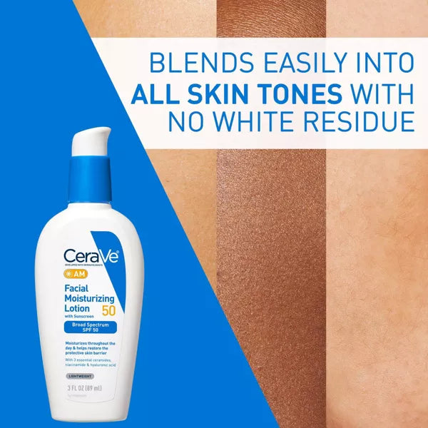 CeraVe AM Facial Moisturizing Lotion with SPF 50, 3 oz-3606000612631-LR-357089-4-LR eShop