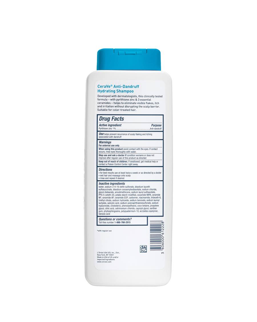 CeraVe Anti-Dandruff Hydrating Shampoo, 12 oz-3606000612228-LR-357366-10-LR eShop