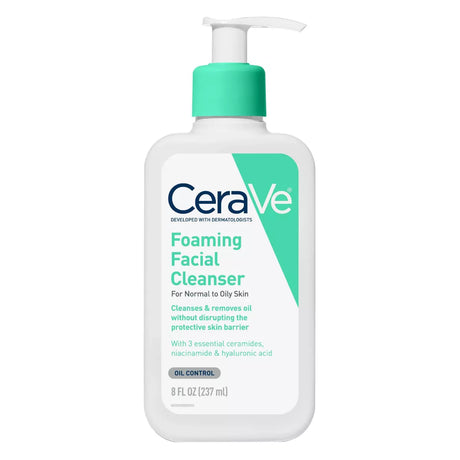 CeraVe Foaming Facial Cleanser for Normal to Oily Skin, 8 oz-3606000534919-LR-357206-1-LR eShop