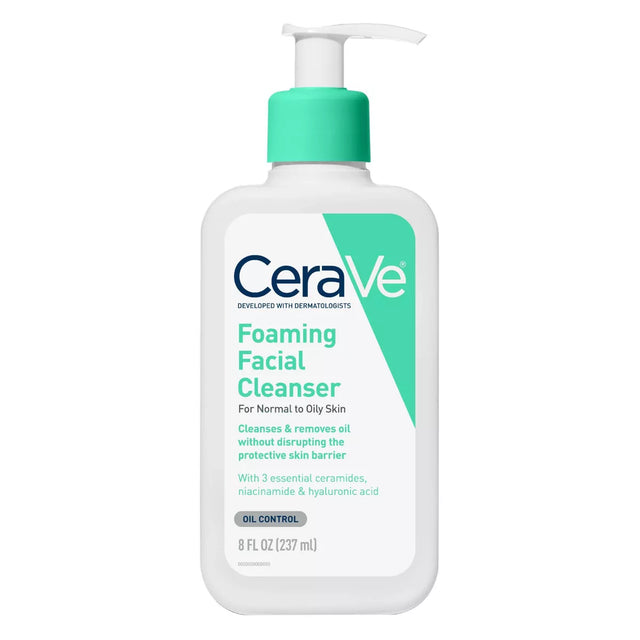 CeraVe Foaming Facial Cleanser for Normal to Oily Skin, 8 oz-3606000534919-LR-357206-1-LR eShop