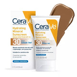 CeraVe Hydrating Mineral Tinted Face Sunscreen Lotion, Deep - SPF 30, 1.7 oz-3606000612204-LR-358512-10-LR eShop