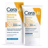 CeraVe Hydrating Mineral Tinted Face Sunscreen Lotion, Medium - SPF 30, 1.7 oz-3606000512313-LR-357459-1-LR eShop