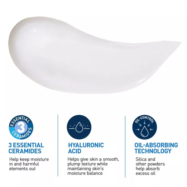 CeraVe Oil Control Moisturizing Face Gel Cream, 3 oz-3606000626577-LR-357092-3-LR eShop