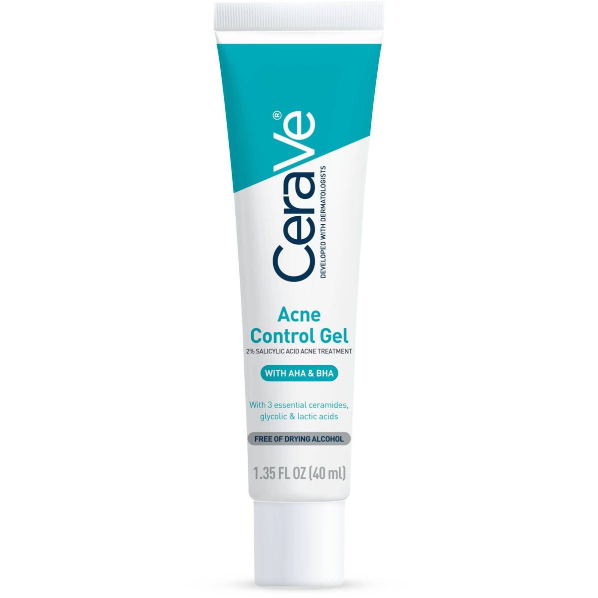 CeraVe Salicylic Acid Acne Treatment Control Gel, 1.35 oz-3606000575172-LR-352283-2-LR eShop