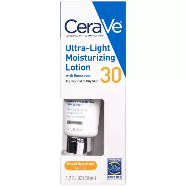 CeraVe Ultra-Light Face Lotion Moisturizer with SPF 30, 1.7 oz-3606000537521-LR-322577-1-LR eShop