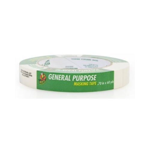 Duck® Brand General Purpose Masking Tape - Beige, .7 in. x 60 yd.