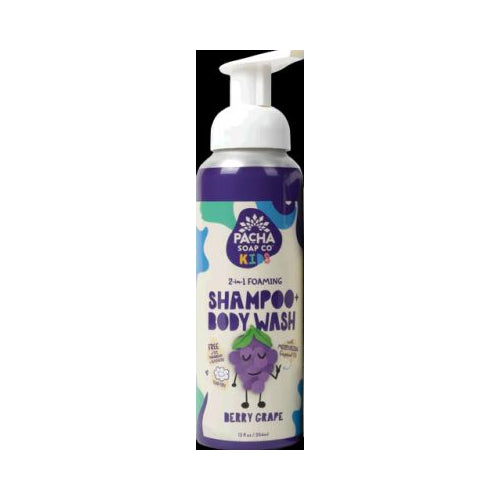 Pacha Soap Co FOAMING 2 IN 1, BERRY GRAPE