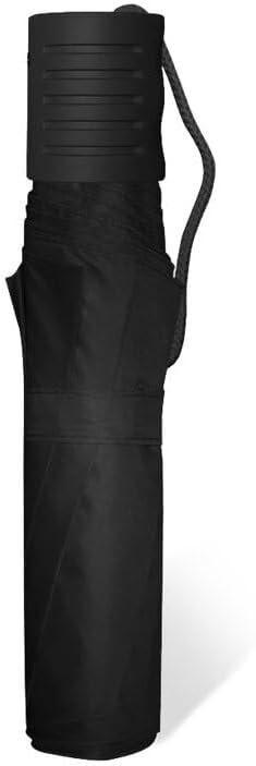 CHABY International The Weather Station Auto Open Compact Folding Umbrella - Black, 42"-082815803946-LR-179589-4-LR eShop