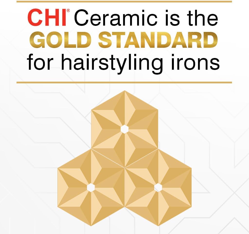 CHI 1 inch Ceramic Curling Iron - Black-813843040801-LR-346406-7-LR eShop