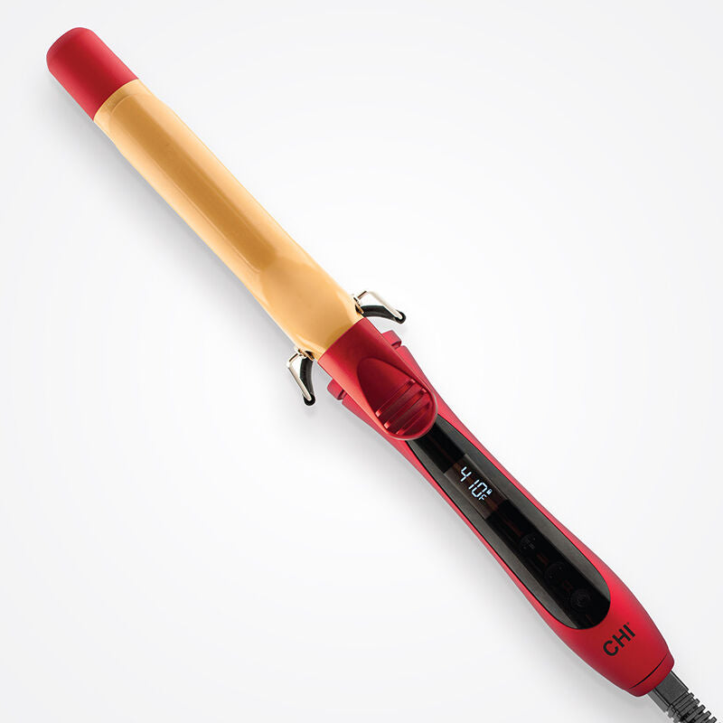 CHI 1 Inch Tourmaline Ceramic Curling Iron - Ruby Red-813843010330-LR-348344-1-LR eShop