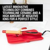 CHI 1 Inch Tourmaline Ceramic Curling Iron - Ruby Red-813843010330-LR-348344-7-LR eShop
