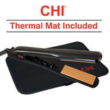 CHI 1.5 Inch Tourmaline Ceramic Wide Plate Hairstyling Iron - Onyx Black-813843034688-LR-345019-4-LR eShop