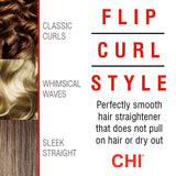 CHI 1.5 Inch Tourmaline Ceramic Wide Plate Hairstyling Iron - Onyx Black-813843034688-LR-345019-7-LR eShop