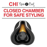 CHI Matte Black Ceramic Spin N Curl, 1 inch-813843038600-LR-337379-5-LR eShop
