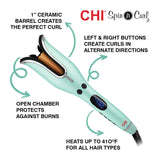 CHI Mint Green Ceramic Spin N Curl, 1 inch-813843041921-LR-346405-3-LR eShop