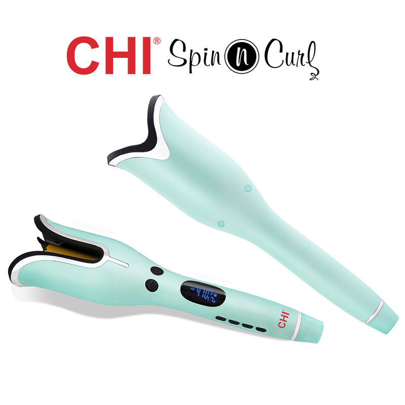 CHI Mint Green Ceramic Spin N Curl, 1 inch-813843041921-LR-346405-9-LR eShop