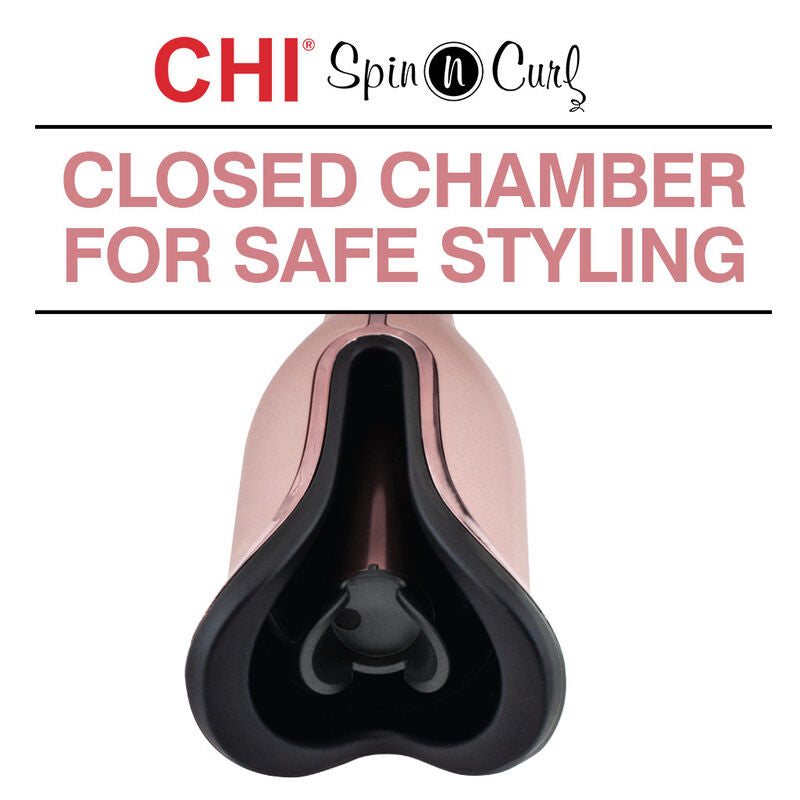 CHI Rose Gold Ceramic Spin N Curl, 1 inch-813843041501-LR-344590-4-LR eShop
