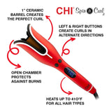 CHI Ruby Red Ceramic Spin N Curl, 1 inch-813843040306-LR-337380-3-LR eShop