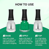 china glaze Nail Lacquer, Glossy Finish - Emerald Bae-019965385329-LR-360524-7-LR eShop