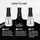 china glaze Nail Lacquer, Glossy Finish - Liquid Leather-019965410311-LR-360537-7-LR eShop