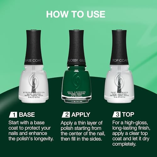 china glaze Nail Lacquer, Glossy Finish - Midnight Pine-019965431170-LR-360561-7-LR eShop