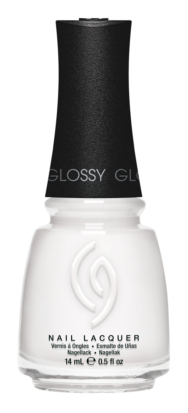 china glaze Nail Lacquer, Glossy Finish - White On White-019965430579-LR-360552-1-LR eShop