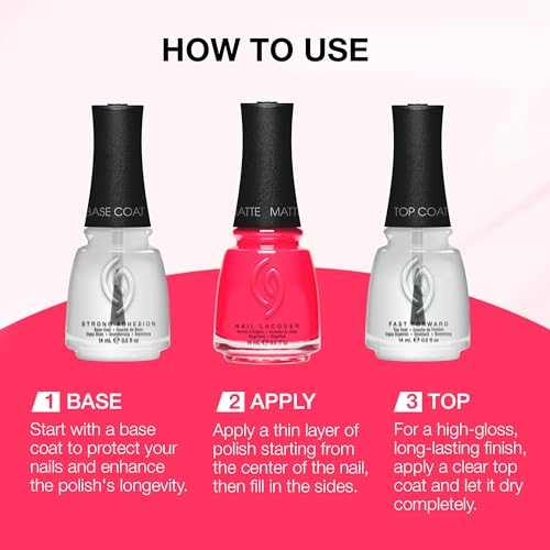 china glaze Nail Lacquer, Matte Finish - Pool Party-019965410588-LR-360783-7-LR eShop