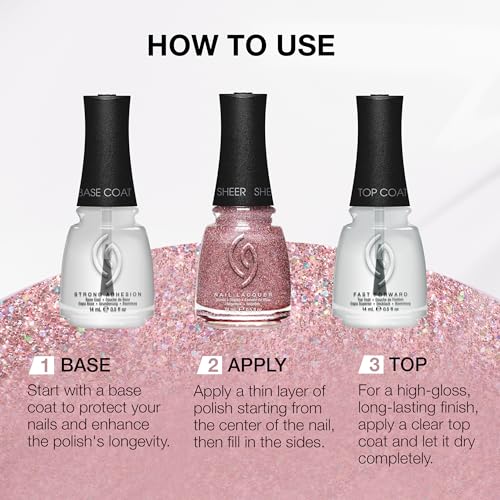 china glaze Nail Lacquer, Sheer Finish - You're Too Sweet-019965430609-LR-360553-7-LR eShop