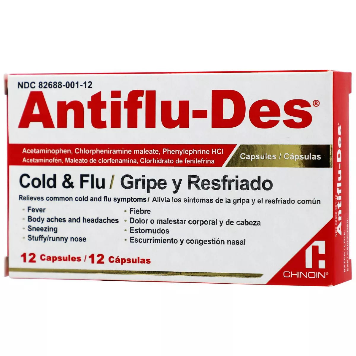 Chinoin Antiflu-Des Cold and Flu Treatment Capsules, 12 Count-840078203329-LR-355673-1-LR eShop