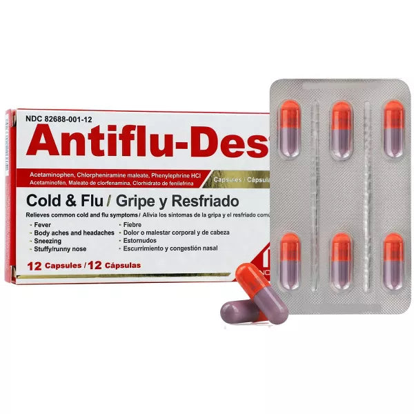 Chinoin Antiflu-Des Cold and Flu Treatment Capsules, 12 Count-840078203329-LR-355673-3-LR eShop