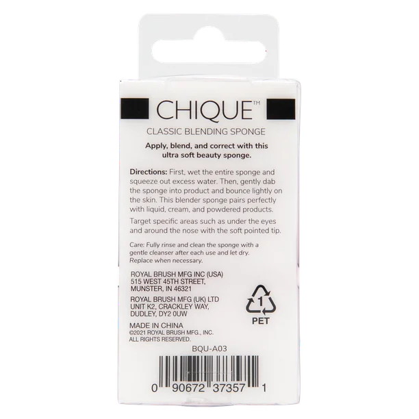 CHIQUE Classic Blending Makeup Sponge Applicator - Pink-090672373571-LR-358029-6-LR eShop