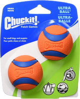 Chuckit! Ultra Ball Dog Toy - Small, 2 count-660048170204-LR-351496-1-LR eShop