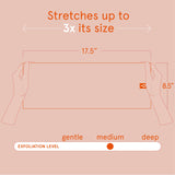 CLEANLOGIC Bath and Body Exfoliating Stretch Cloth - Assorted-856091001040-LR-233150-4-LR eShop